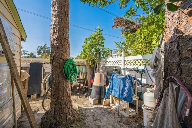 5224 29th Ave S, Gulfport, FL 33707 - view of yard with fence