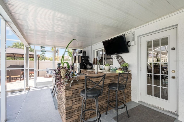 3244 Amaca Cir, Orlando, FL 32837 - view of patio / terrace with fence