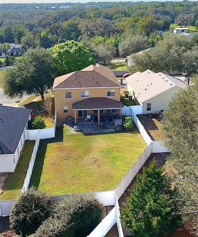 25012 Chipshot Ct, Sorrento, FL 32776 - aerial view of property and surrounding area