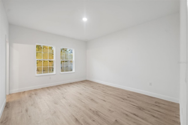 7564 N Gims Way, Citrus Springs, FL 34433 - empty room featuring light wood-type flooring and baseboards