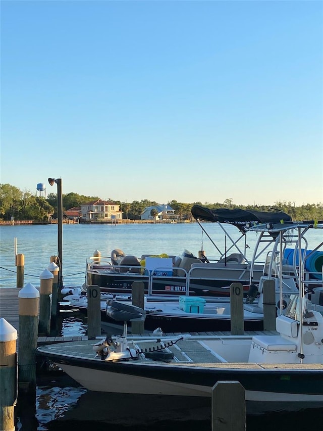 4865 S Tromp Loop Unit 136, Homosassa, FL 34448 - dock featuring a water view