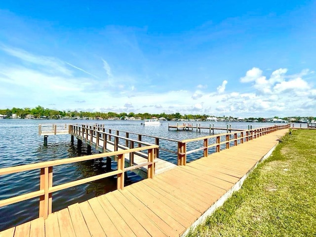 4865 S Tromp Loop Unit 136, Homosassa, FL 34448 - dock area with a water view