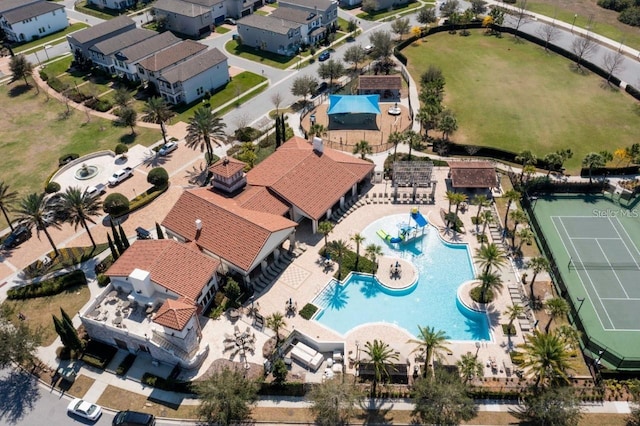 14645 Scott Key Dr, Winter Garden, FL 34787 - drone / aerial view with a residential view