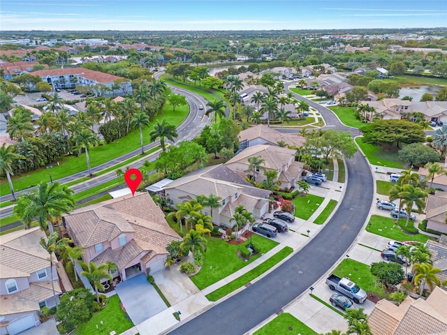 10589 Pelican Dr, Wellington, FL 33414 - bird's eye view featuring a residential view
