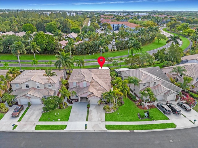 10589 Pelican Dr, Wellington, FL 33414 - drone / aerial view featuring a residential view