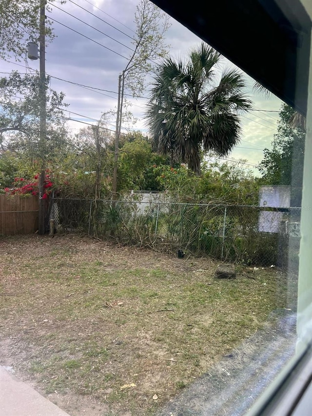 6130 Gamble Dr, Orlando, FL 32808 - view of yard with fence