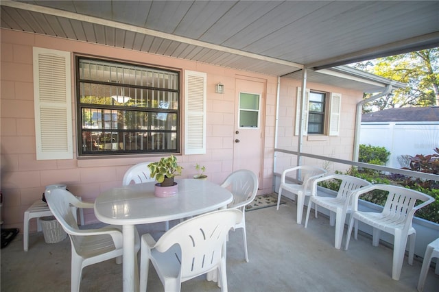 613 Andrew St, Altamonte Springs, FL 32714 - view of patio featuring outdoor dining area