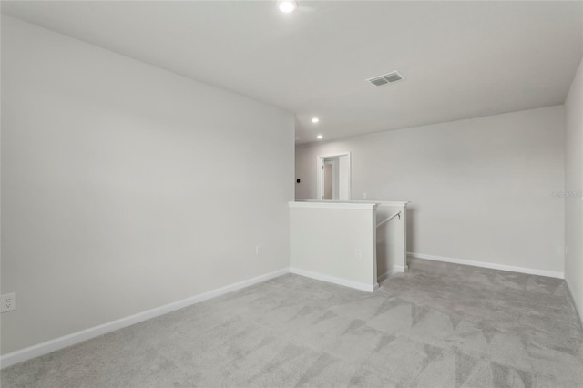 1506 Finnigan Cir, Haines City, FL 33844 - empty room with recessed lighting, visible vents, baseboards, and carpet flooring