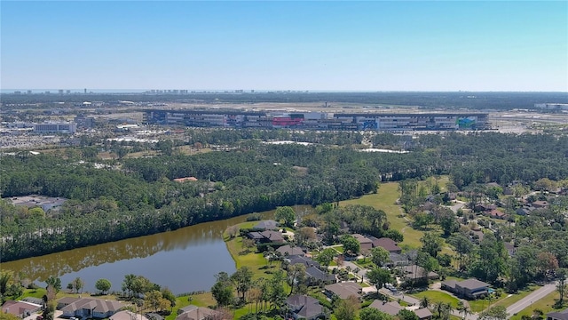132 Pleasant Valley Dr, Daytona Beach, FL 32114 - aerial view with a water view
