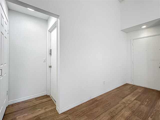 2253 Atrium Cir, Orlando, FL 32808 - corridor featuring wood finished floors, recessed lighting, and baseboards