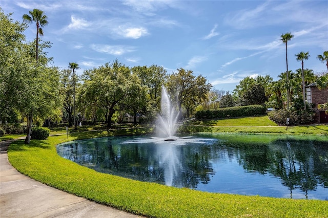2314 Midtown Ter Unit 1136, Orlando, FL 32839 - view of community featuring a yard and a water view