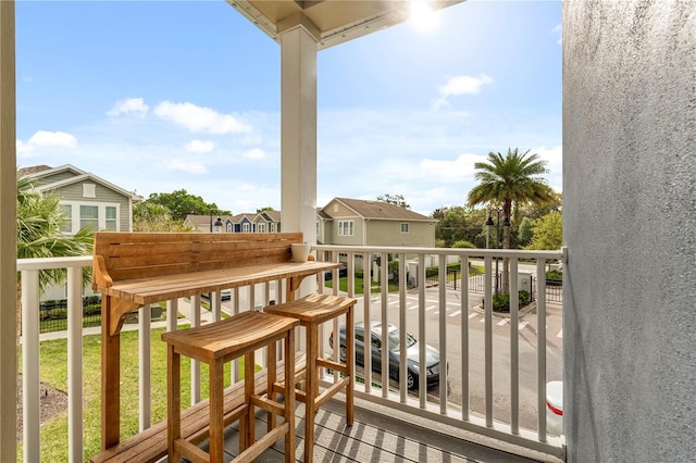 4622 Eureka Ln, Sanford, FL 32773 - balcony featuring a residential view