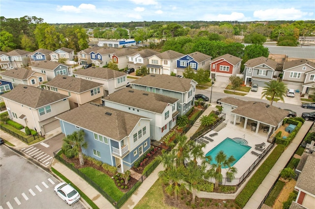 4622 Eureka Ln, Sanford, FL 32773 - birds eye view of property with a residential view