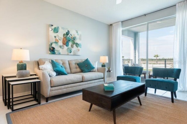 view of living room