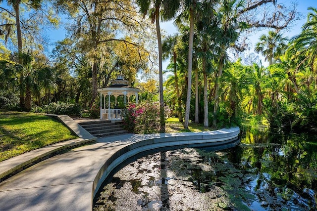 204 Tomoka Trl Unit 204, Longwood, FL 32779 - view of home's community with a gazebo