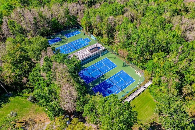 204 Tomoka Trl Unit 204, Longwood, FL 32779 - aerial view with a wooded view