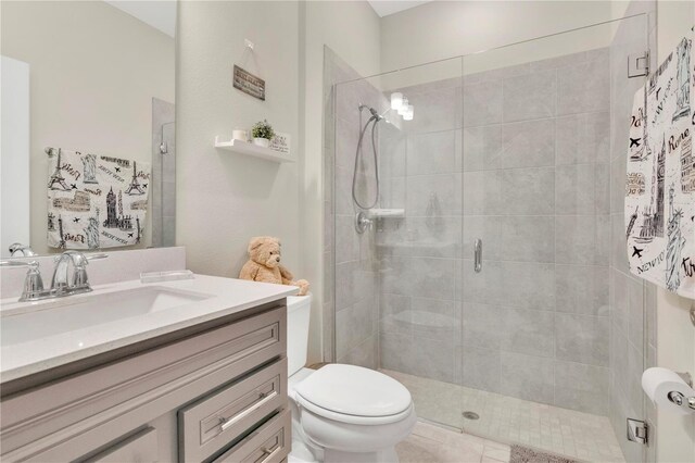 11038 Leafshore Loop, Orlando, FL 32829 - bathroom with a shower stall and vanity
