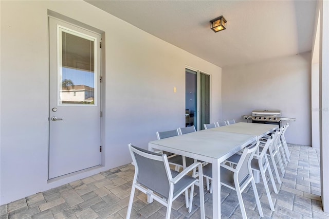 501 Burma St, Kissimmee, FL 34747 - view of patio featuring outdoor dining area and a grill
