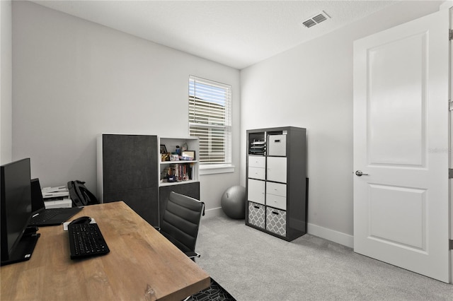 14004 Gullstrand Ave, Orlando, FL 32827 - home office with carpet floors, baseboards, and visible vents