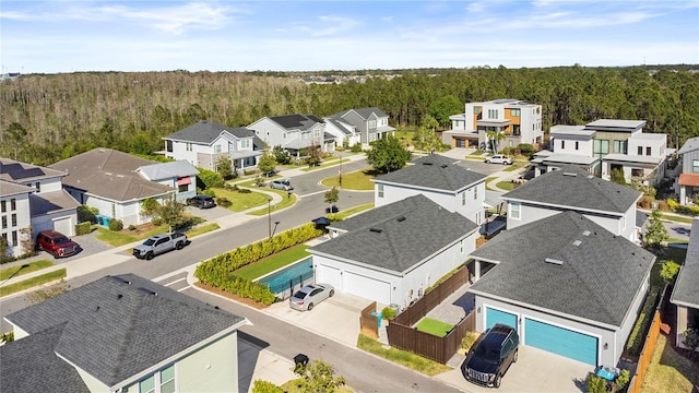 14004 Gullstrand Ave, Orlando, FL 32827 - bird's eye view featuring a residential view and a forest view