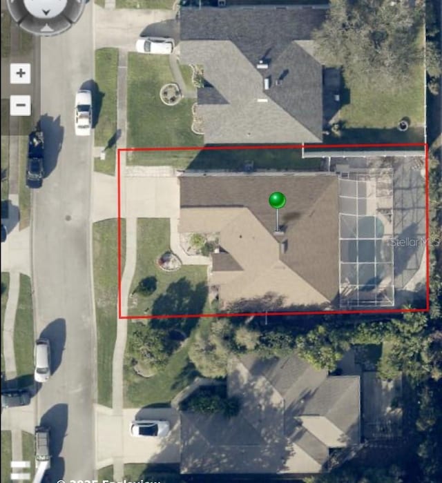 6037 Hickory Grove Ln, Port Orange, FL 32128 - view of property location with property parcel outlined