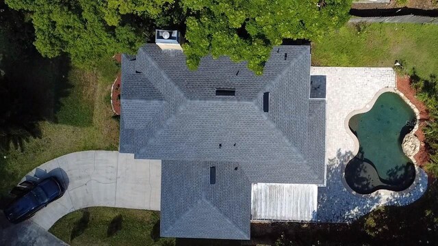 drone / aerial view