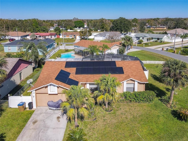 855 San Pedro Ct, Kissimmee, FL 34758 - drone / aerial view with a residential view