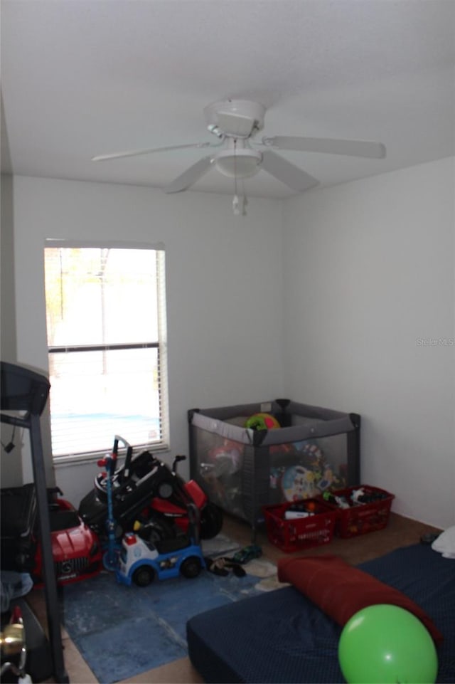 855 San Pedro Ct, Kissimmee, FL 34758 - rec room with a ceiling fan