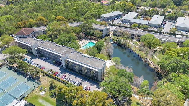 700 Melrose Ave Unit L-23, Winter Park, FL 32789 - drone / aerial view featuring a water view
