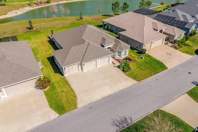 5729 Hickey Way, The Villages, FL 32163 - drone / aerial view with a residential view and a water view