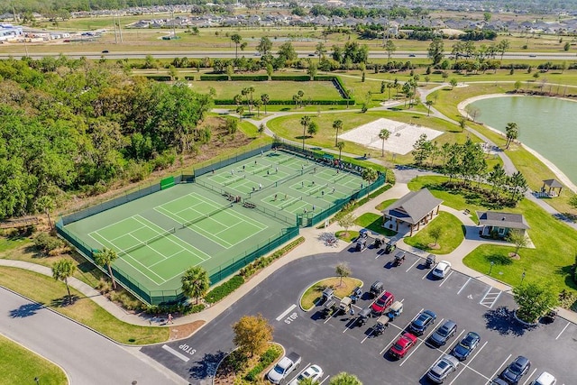 5729 Hickey Way, The Villages, FL 32163 - drone / aerial view featuring a water view