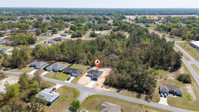 16407 SW 21st Terrace Rd, Ocala, FL 34473 - aerial view featuring a residential view