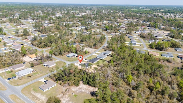 16407 SW 21st Terrace Rd, Ocala, FL 34473 - drone / aerial view with a residential view