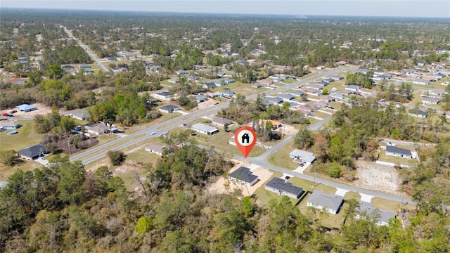 16407 SW 21st Terrace Rd, Ocala, FL 34473 - drone / aerial view with a residential view