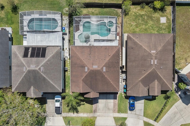 drone / aerial view