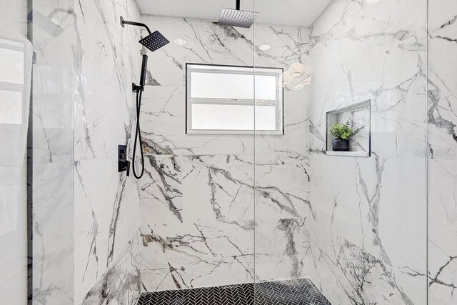 4907 21st Ave W, Bradenton, FL 34209 - bathroom with a marble finish shower