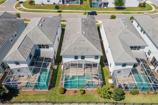 1551 Flange Dr, Davenport, FL 33896 - birds eye view of property with a residential view