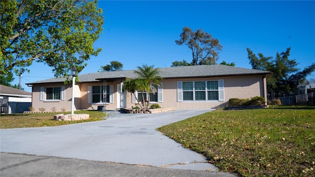 345 W Seminole Ave, Eustis, FL 32726 - ranch-style house with concrete block siding