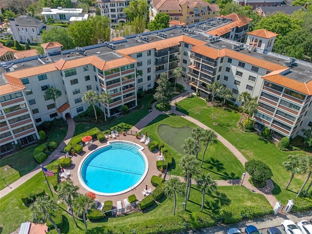 drone / aerial view