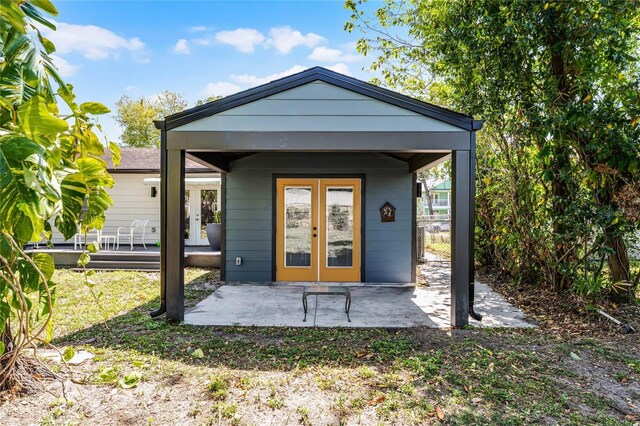 407 E Jersey St, Orlando, FL 32806 - exterior space featuring french doors
