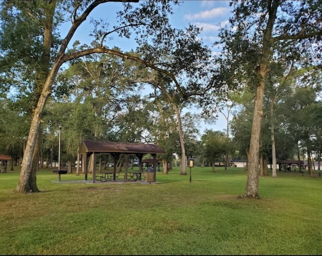 407 E Jersey St, Orlando, FL 32806 - view of home's community featuring a gazebo and a yard