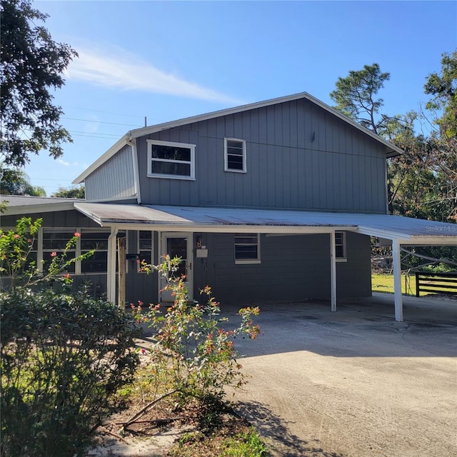 1661 Votaw Rd, Apopka, FL 32703 - view of front of property featuring a carport