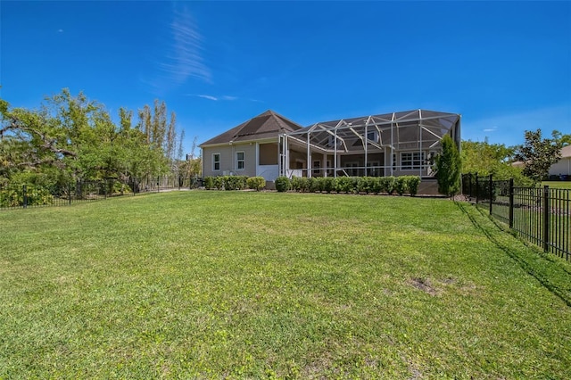 1570 Oakford Rd, Sarasota, FL 34240 - back of property featuring a lanai