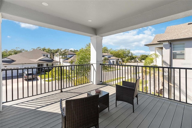 3121 Buffington Pl, Oviedo, FL 32765 - wooden deck featuring a residential view