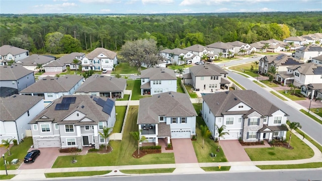 3121 Buffington Pl, Oviedo, FL 32765 - aerial perspective of suburban area featuring a forest