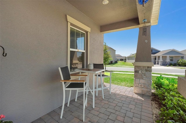 5052 Blanchard Ct, Saint Cloud, FL 34772 - view of patio with a residential view