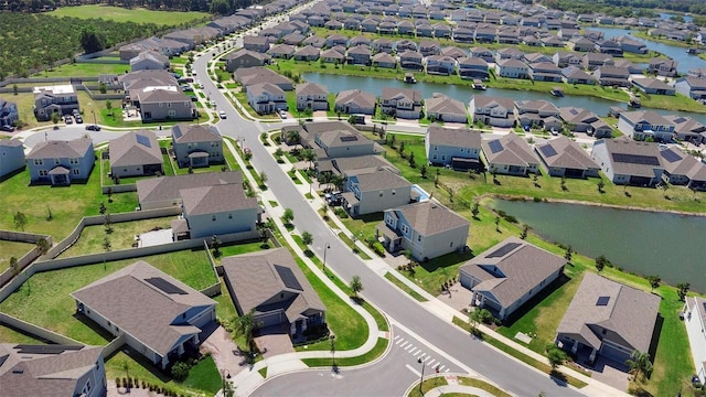 5052 Blanchard Ct, Saint Cloud, FL 34772 - bird's eye view with a residential view and a water view