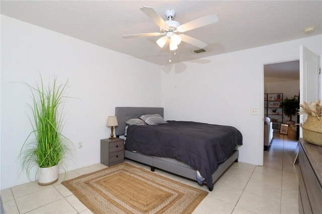 7 Sequoia Way, Kissimmee, FL 34758 - bedroom with light tile patterned flooring and ceiling fan