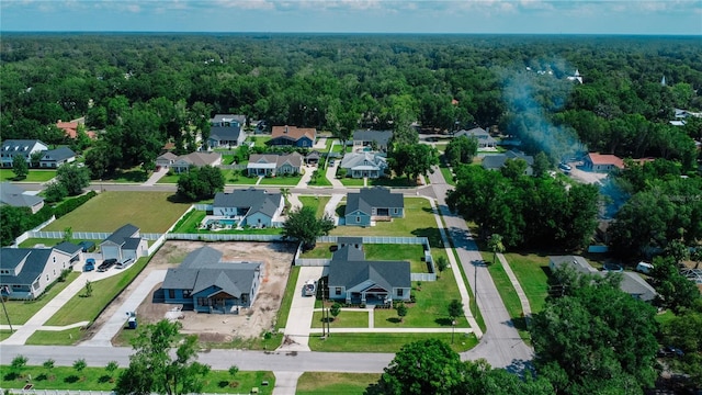 311 W Delaware Ave, Lake Helen, FL 32744 - aerial perspective of suburban area with a forest