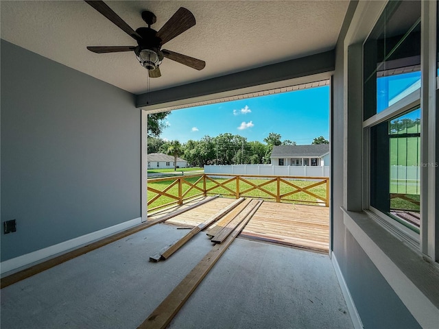 311 W Delaware Ave, Lake Helen, FL 32744 - view of patio / terrace featuring a ceiling fan